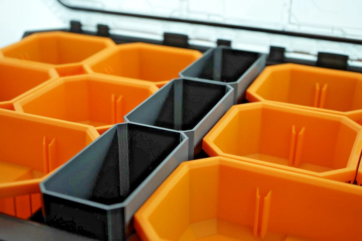 ToughBuilt StackTech Low Profile Organiser TB-B1-O-10 MIDDLE BINS 3
