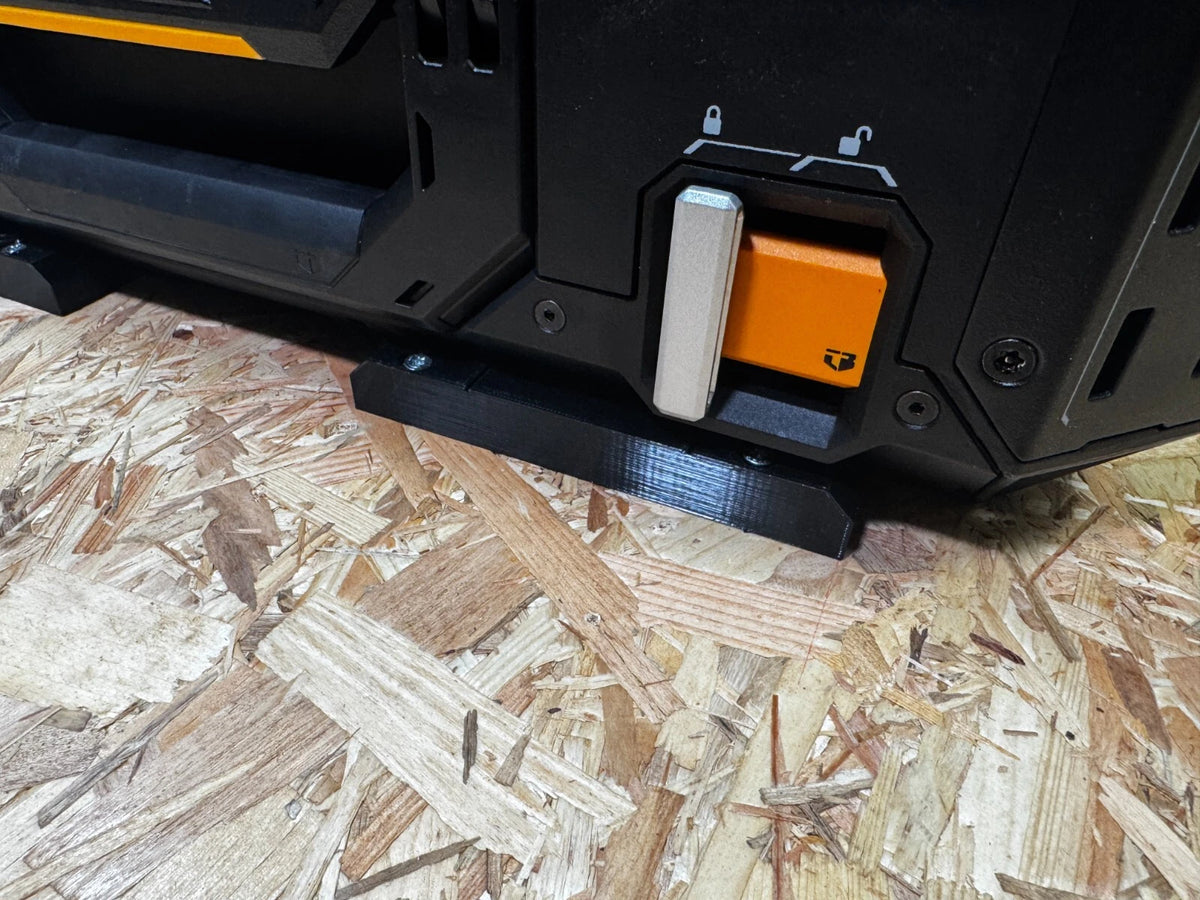 ToughBuilt StackTech Compatible Feet Mount PETG Wall Floor Van Mount Bracket