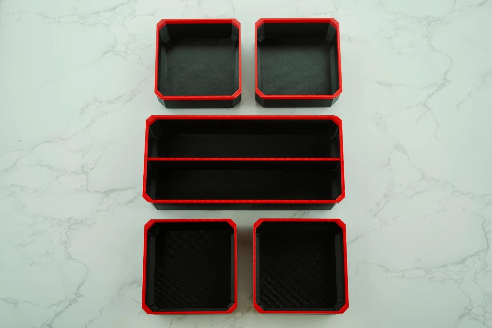 Milwaukee Deep PACKOUT Compatible Bins -BLACK - 5 SET B