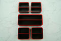 Milwaukee Deep PACKOUT Compatible Bins -BLACK - 5 SET C