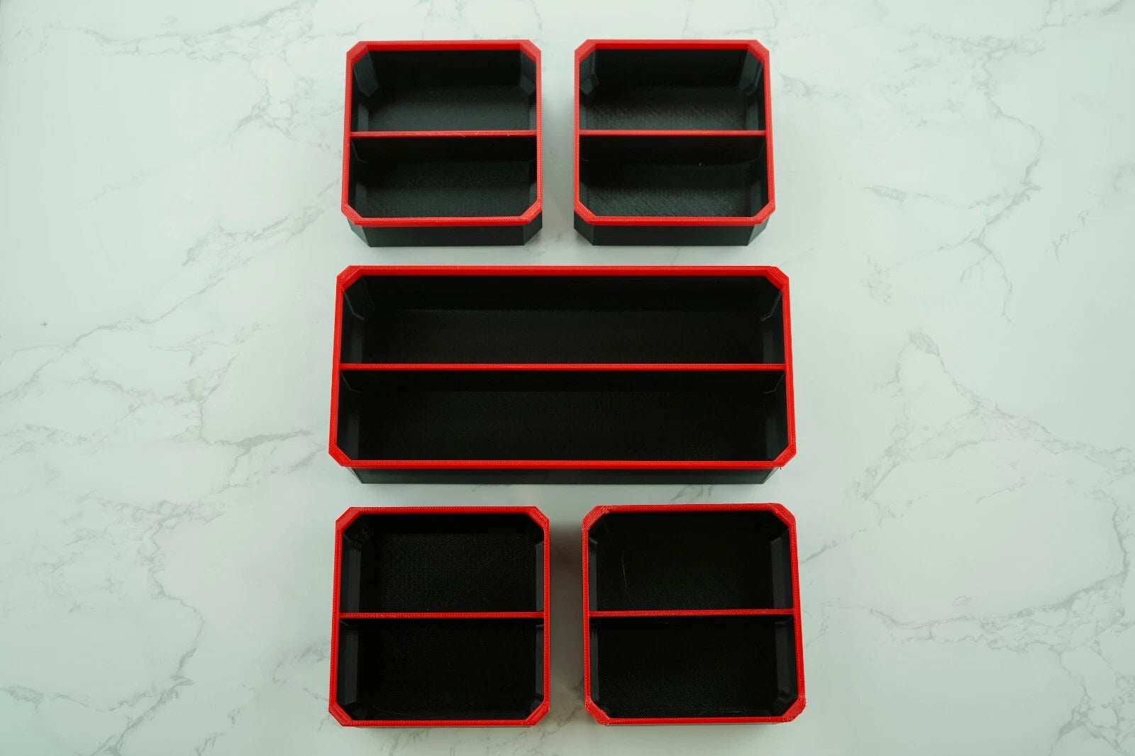 Milwaukee Deep PACKOUT Compatible Bins -BLACK - 5 SET C