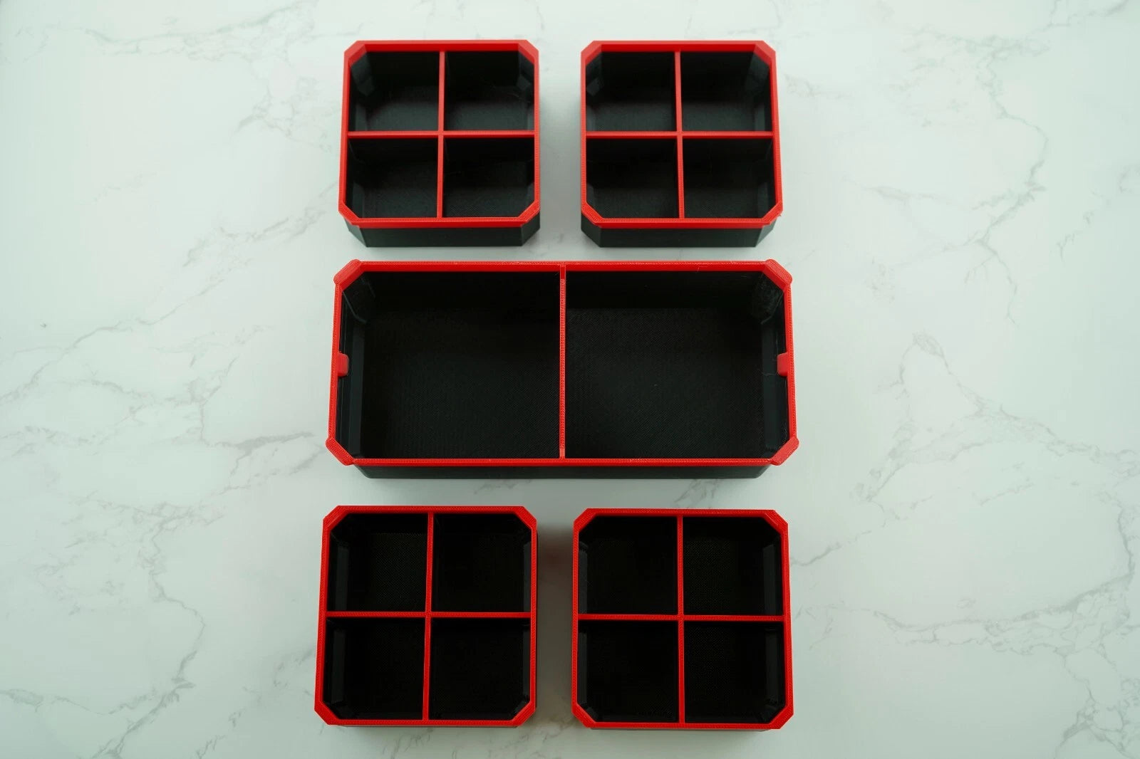 Milwaukee Deep PACKOUT Compatible Bins -BLACK - 5 SET E