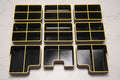 Dewalt TSTAK IV Shallow Drawer Bin Dividers - Full set 9 Bins Quarters
