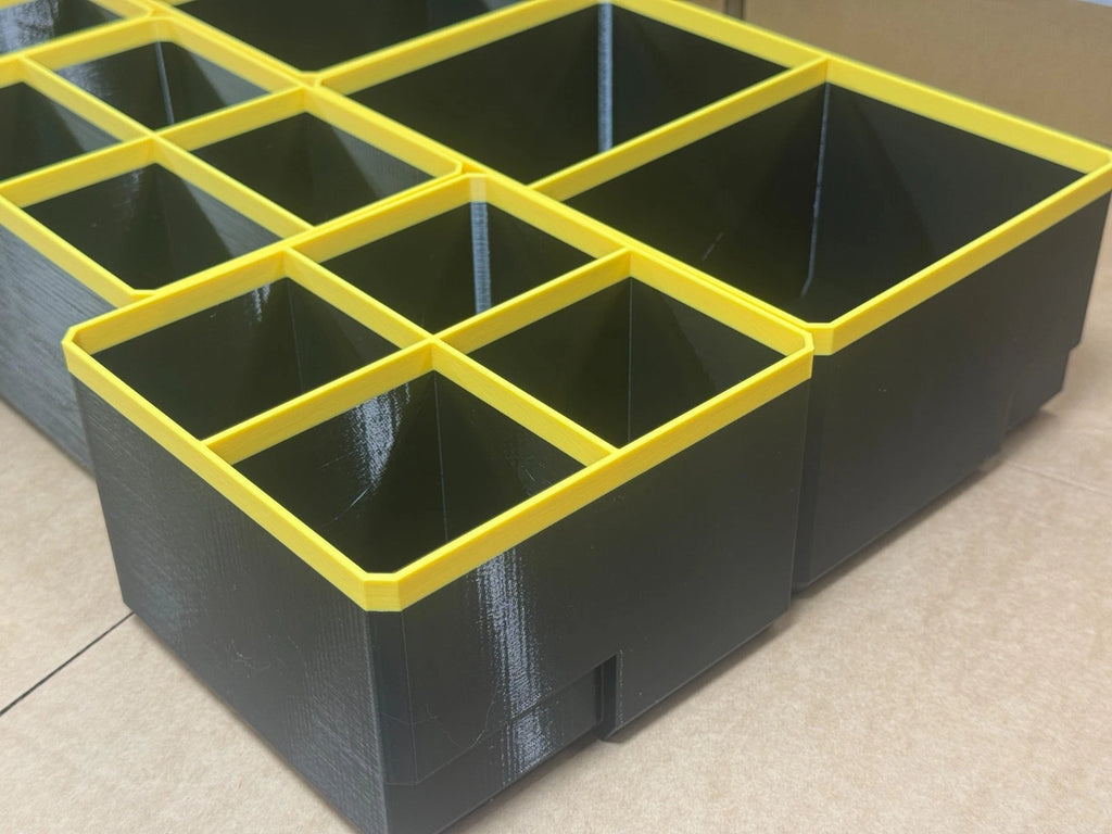 Dewalt ToughSystem 2.0 Compatible 2 Drawer Organiser Bins – MIX