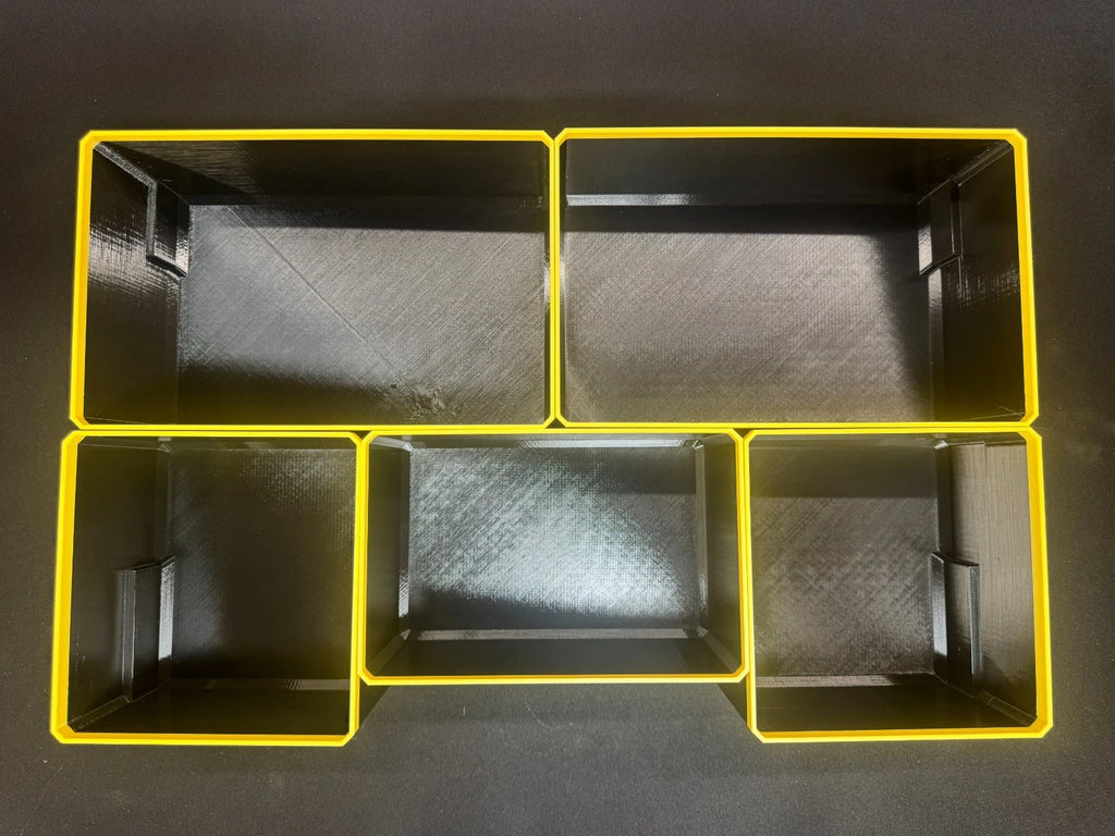 Dewalt ToughSystem 2.0 Compatible 2 Drawer Organiser Bins – EMPTY BINS